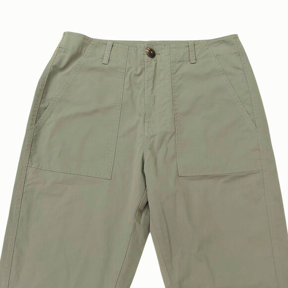 Grayers Joggers Pants Womens Small Green Ankle Zip Stretch Activewear Comfort - Picture 2 of 12